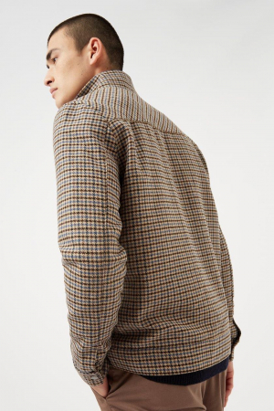 Jachetă maro Harrington Dogtooth [1]