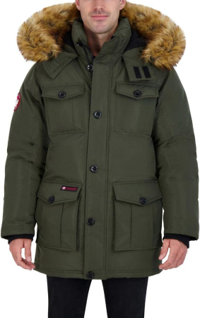 BĂRBAȚI - Jacheta parka de barbati de iarna