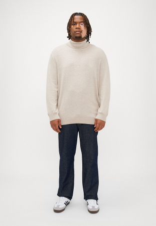 JJEEMIL ROLL NECK - Pulover - oatmeal [1]