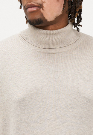 JJEEMIL ROLL NECK - Pulover - oatmeal [3]