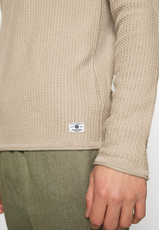 JPRBLUCARLOS CREW NECK - Pulover - Bej [2]