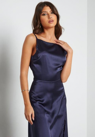 Rochie din satin Laylani [2]