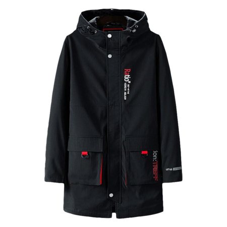BĂRBAȚI - Palton lung pentru bărbați Froyland, jachetă, toamnă, iarnă, îmbrăcăminte de exterior, casual, îmbrăcăminte de lucru, rezistentă la vânt, protecție împotriva frigului