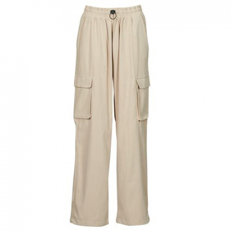 FEMEI - Pantaloni cargo cu elastic in talie si jos