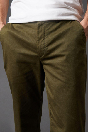 Pantaloni chino kaki slim fit [2]