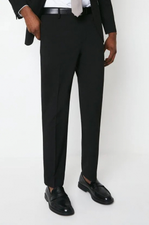 PANTALONI - Pantaloni de costum negri, model esențial