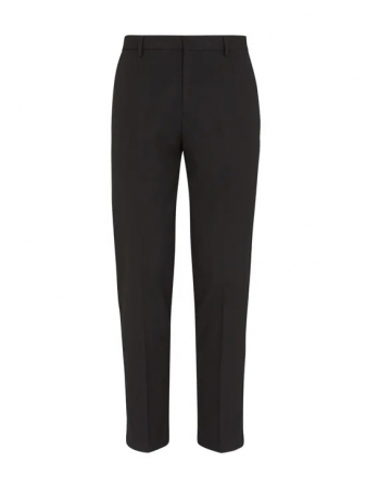 Pantaloni eleganți negri slim fit [4]