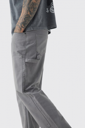 Pantaloni inalt relaxant cu tiv jos [2]