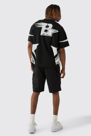 Pantaloni scurti cargo cu elastic [1]