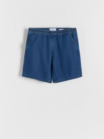 Pantaloni scurți jogger chino din denim [2]