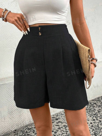 FEMEI - Pantaloni Scurți Palazzo Casual