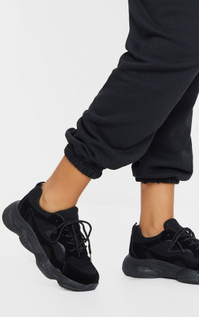 Pantofi sport cu talpă cu bule groase NEGRU [1]