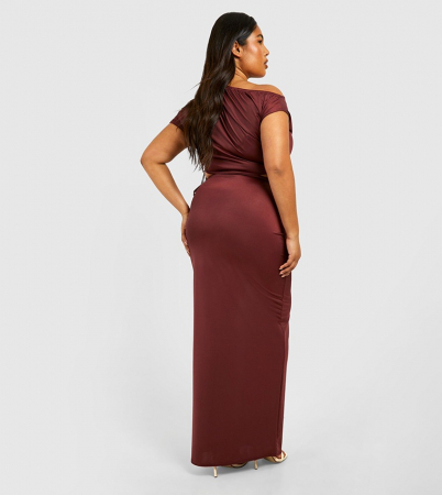 Plus Crop Top și Fustă Maxi [2]