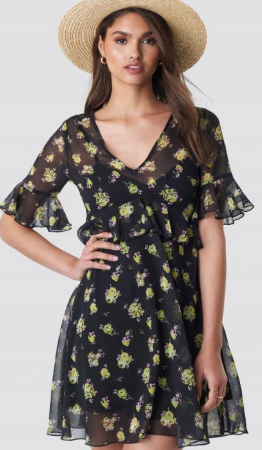 FEMEI - Rochie cu imprimeu floral