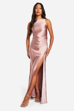 FEMEI - Rochie din satin