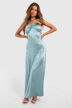 ROCHII - Rochie maxi slip cu gat