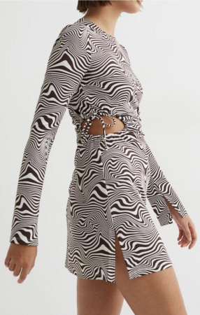 Rochie mini cu decupaj pentru femei [1]