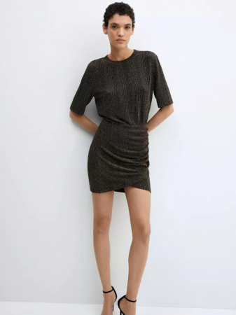 FEMEI - Rochie mini cu teacă strălucitoare