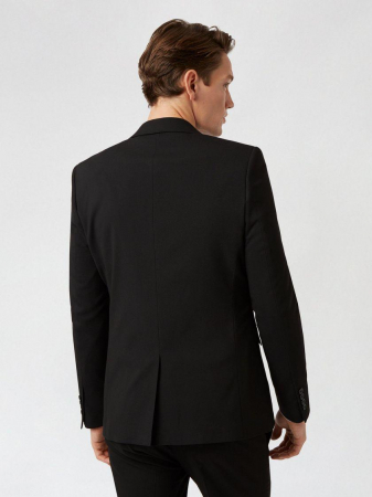 Sacou neagru Slim Fit Essential [3]