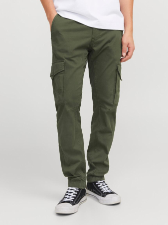 SLIM FIT PANTALONI CARGO verde [1]
