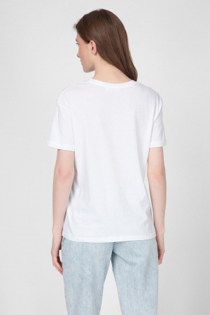 Tricou alb Peach [1]