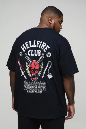 Tricou cu licenta STRANGER THINGS HELLFIRE [2]