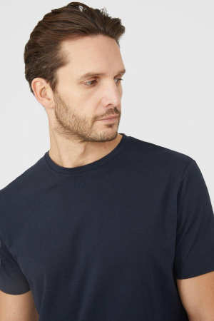 Tricou din bumbac cu decolteu rotund [3]