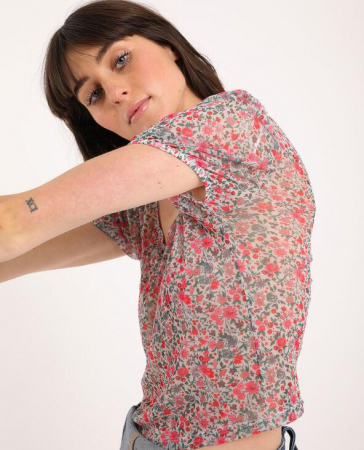 TRICOURI/MAIEURI - Tricou floral