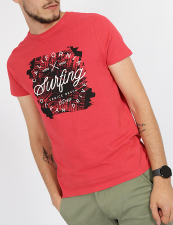 BĂRBAȚI - Tricou print California