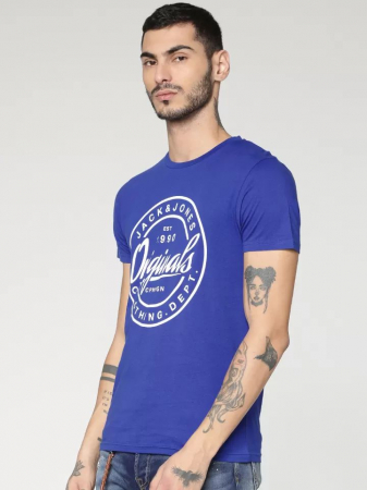 MAIOURI/TRICOURI - Tricou slim fit cu imprimeu