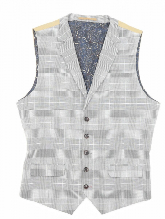 VESTE COSTUM - Vesta carouri gri