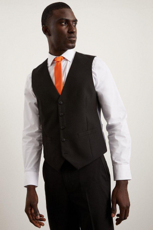 VESTE COSTUM - Vesta sacou negru