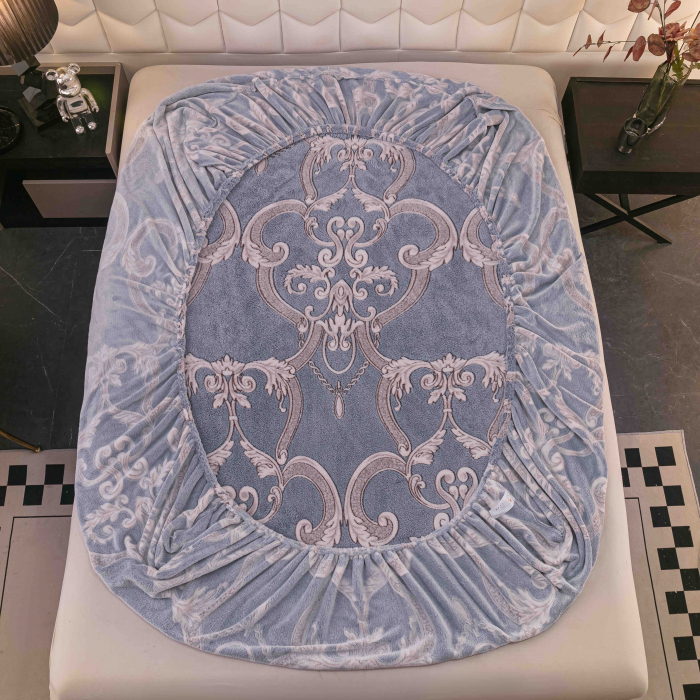 Husa de pat Cocolino cu elastic cu 2 fete de perna, Jojo C1011 [3]