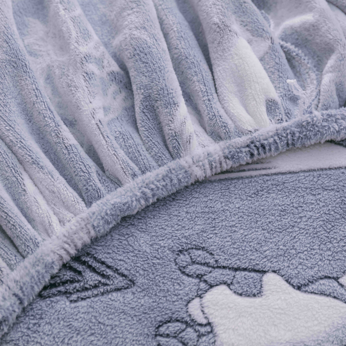 Husa de pat Cocolino cu elastic cu 2 fete de perna, Jojo C1014 [4]