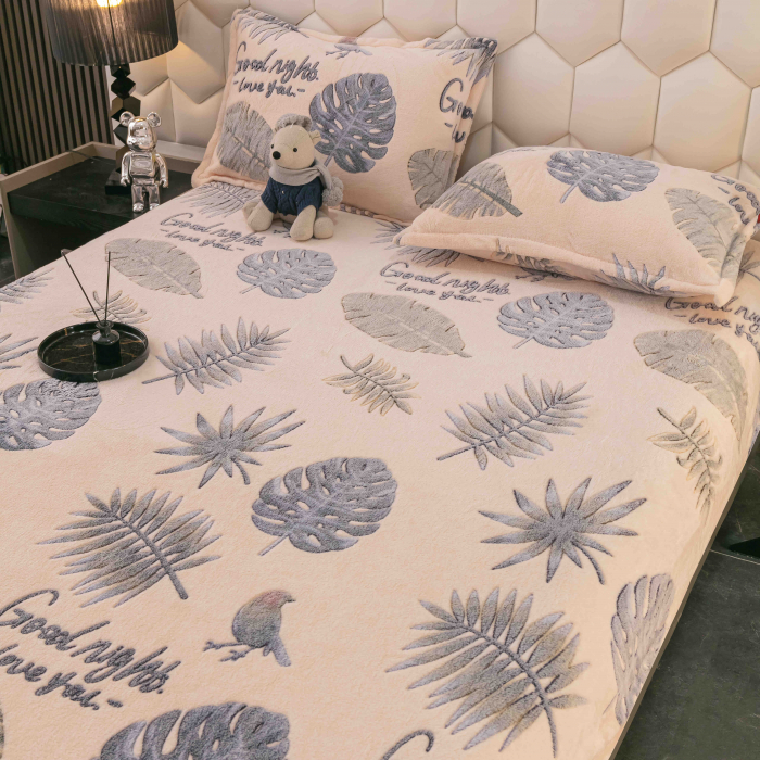 Husa de pat Cocolino cu elastic cu 2 fete de perna, Jojo C1015 [2]