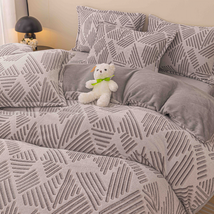 Lenjerie de Pat 1 Persoana, Cocolino, 4 piese , C478 [3]