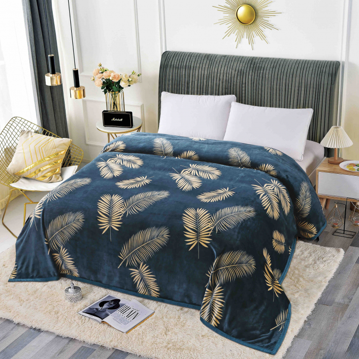 Patura Cocolino, Pat 2 Persoane, 200x230 cm, Pene Aurii C592 [1]