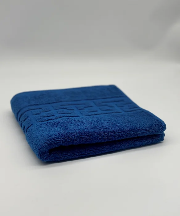 Prosop Bumbac 500 gr/mp, 50x90 cm, Dunga Greceasca, Albastru C844 [2]