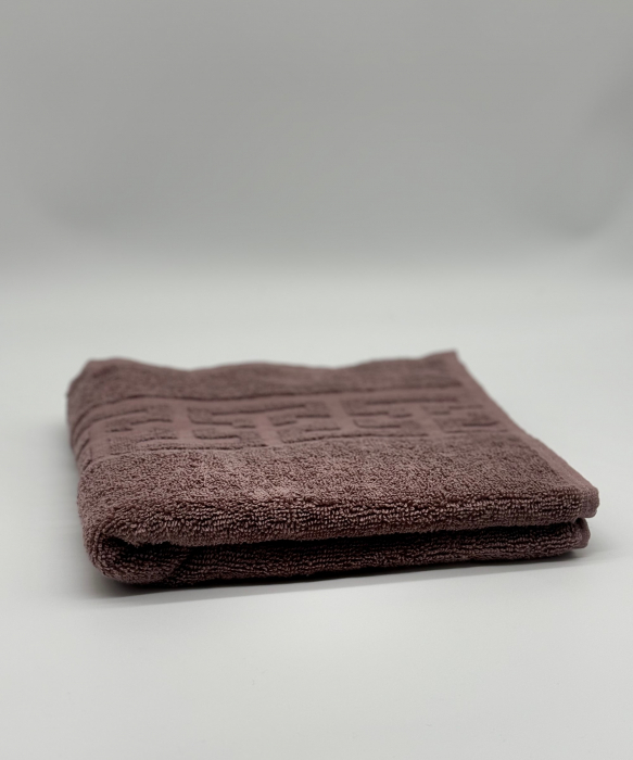 Prosop Bumbac 500 gr/mp, 50x90 cm, Dunga Greceasca, Maro C1131 [4]