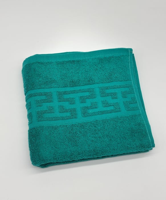 Prosop Bumbac 500 gr/mp, 50x90 cm, Dunga Greceasca, Verde C843 [3]