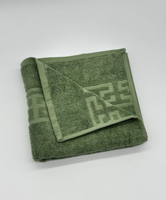 Prosop Bumbac 500 gr/mp, 50x90 cm, Dunga Greceasca, Verde Kaki C1140 [3]