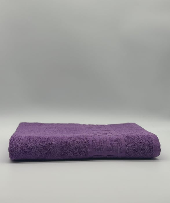 Prosop Bumbac 500 gr/mp, 70x130 cm, Dunga Greceasca, Mov C1195 [2]