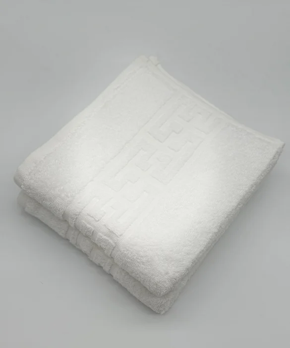 Set 2 Prosoape Bumbac 500 gr/mp, 50x90 cm, Dunga Greceasca, Alb C1145 [4]