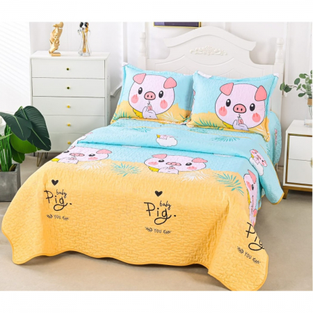 CUVERTURI - Cuvertura din bumbac matlasat cu doua fete C1326