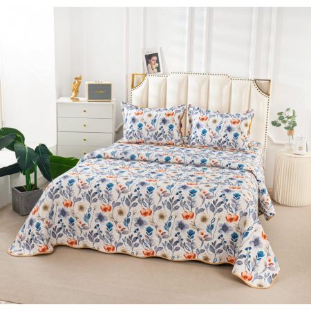 Cuverturi matlasate cu doua fete - Cuvertura din bumbac matlasat cu doua fete C1328