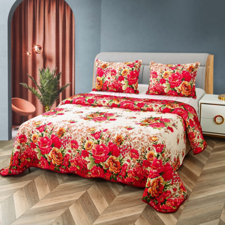 Cuverturi matlasate cu doua fete - Cuvertura din bumbac matlasat cu doua fete C1331