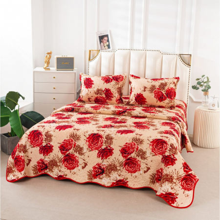 Cuverturi matlasate cu doua fete - Cuvertura din bumbac matlasat cu doua fete C1332