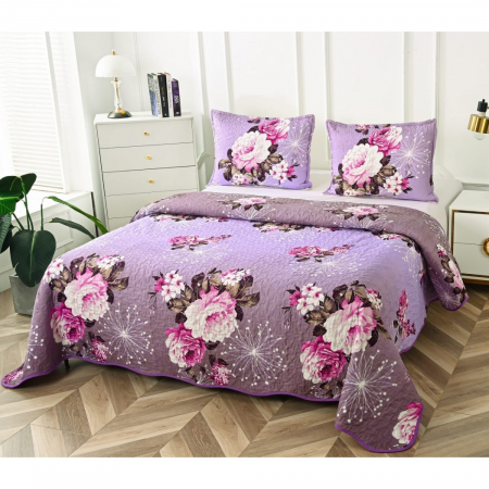 Cuverturi matlasate cu doua fete - Cuvertura din bumbac matlasat cu doua fete C1335