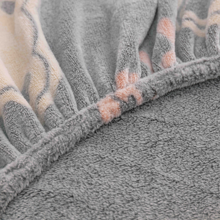 Husa de pat Cocolino cu elastic cu 2 fete de perna, Jojo C1010 [3]