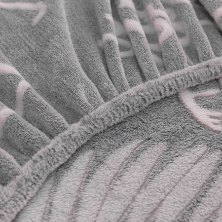 Husa de pat Cocolino cu elastic cu 2 fete de perna, Jojo C1019 [3]